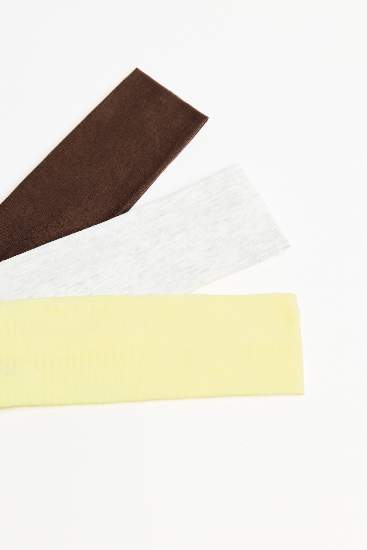 Alternative view of Set of 3 Stretchy Headbands