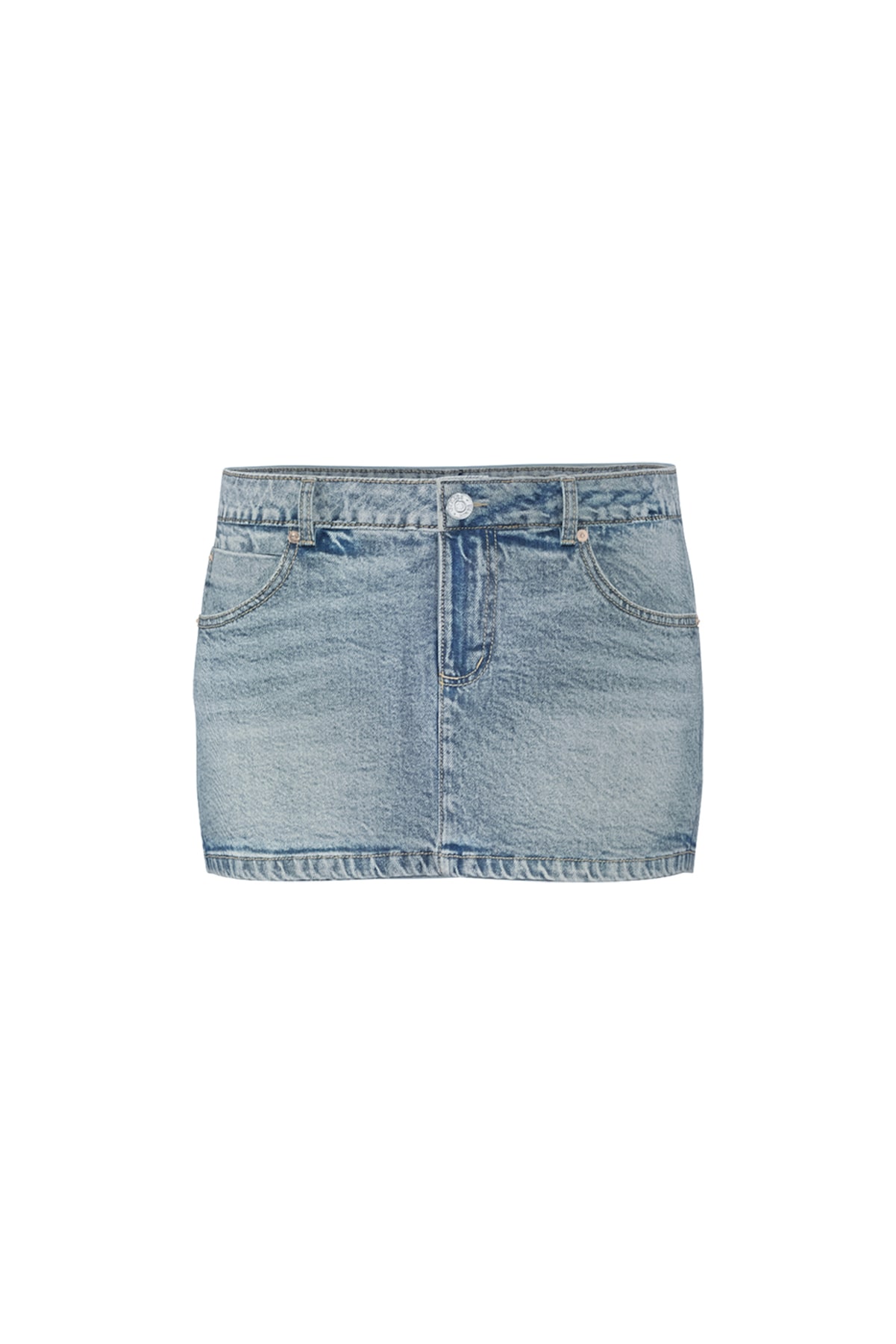 Alternative view of Denim Micro Skort