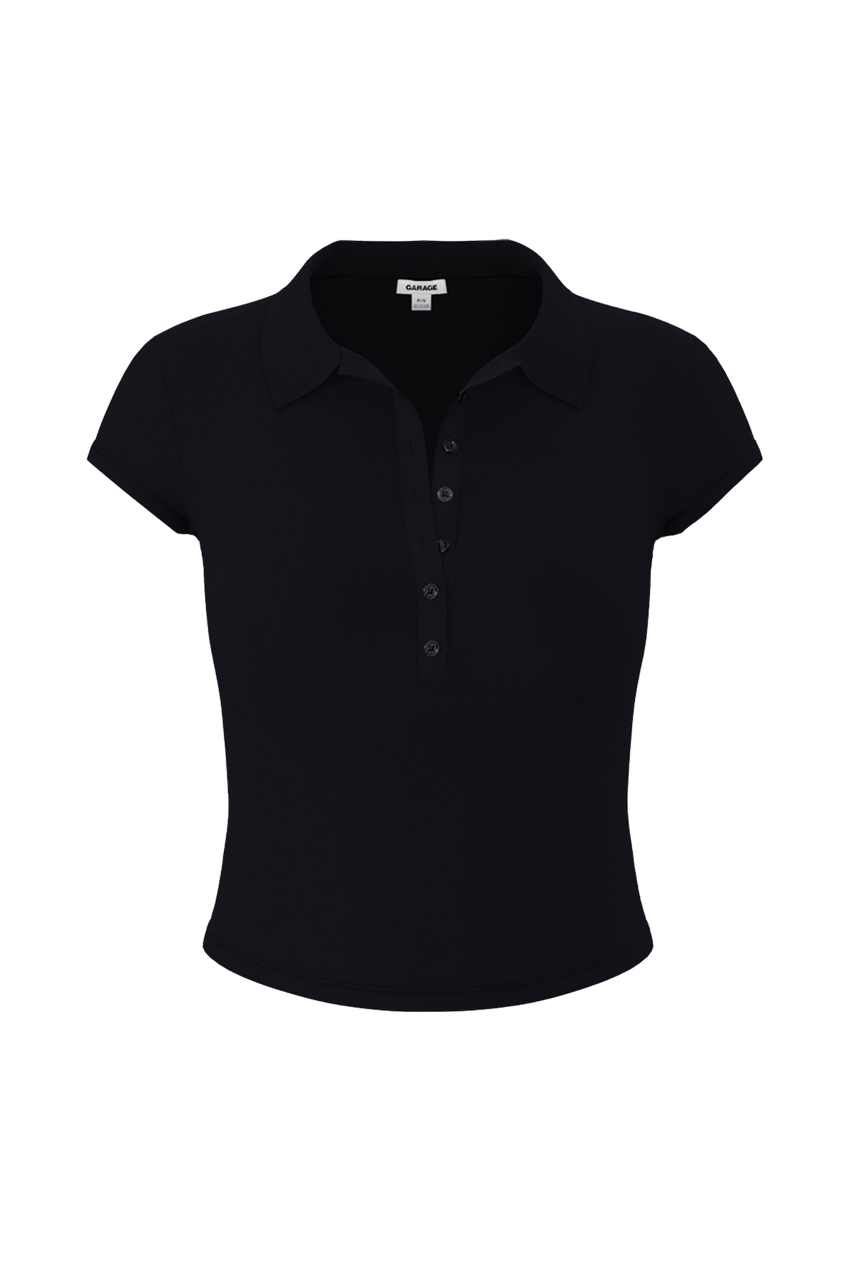 Alternative view of Sleek Short Sleeve Polo Top