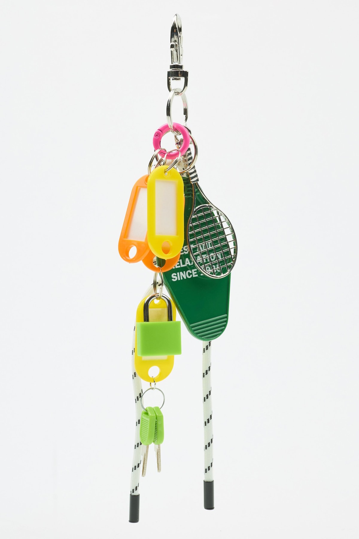 Alternative view of Sporty Cord & Racquet Bag Charms