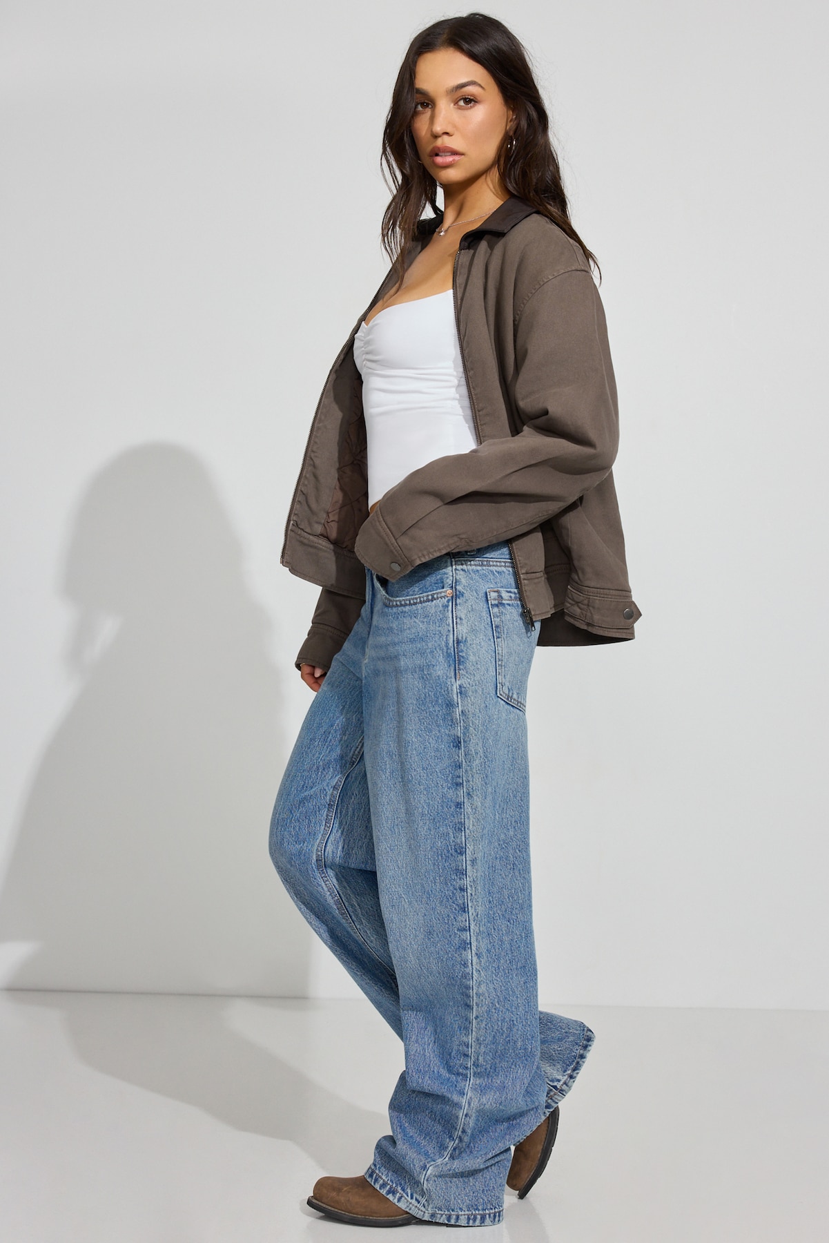Alternative view of Twill Worker Jacket