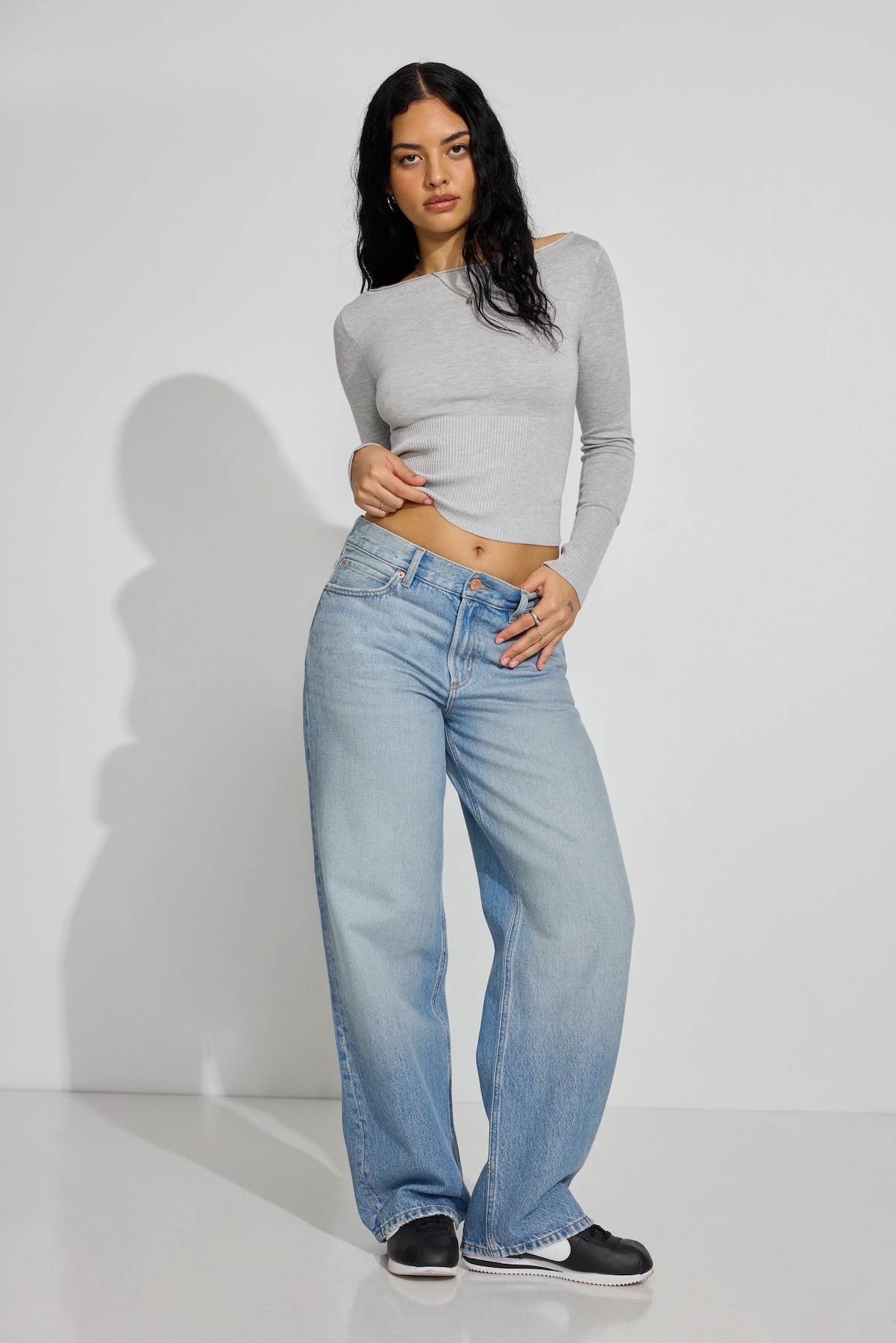 Alternative view of Ryan Fitted Boatneck Sweater