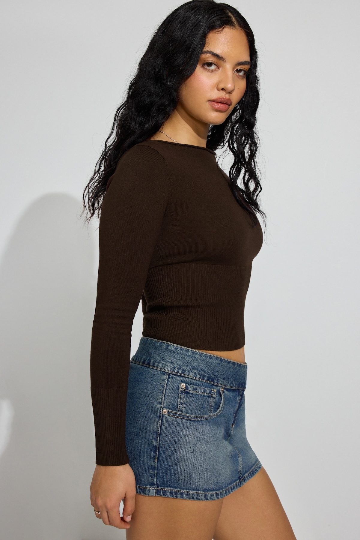 Alternative view of Ryan Fitted Boatneck Sweater
