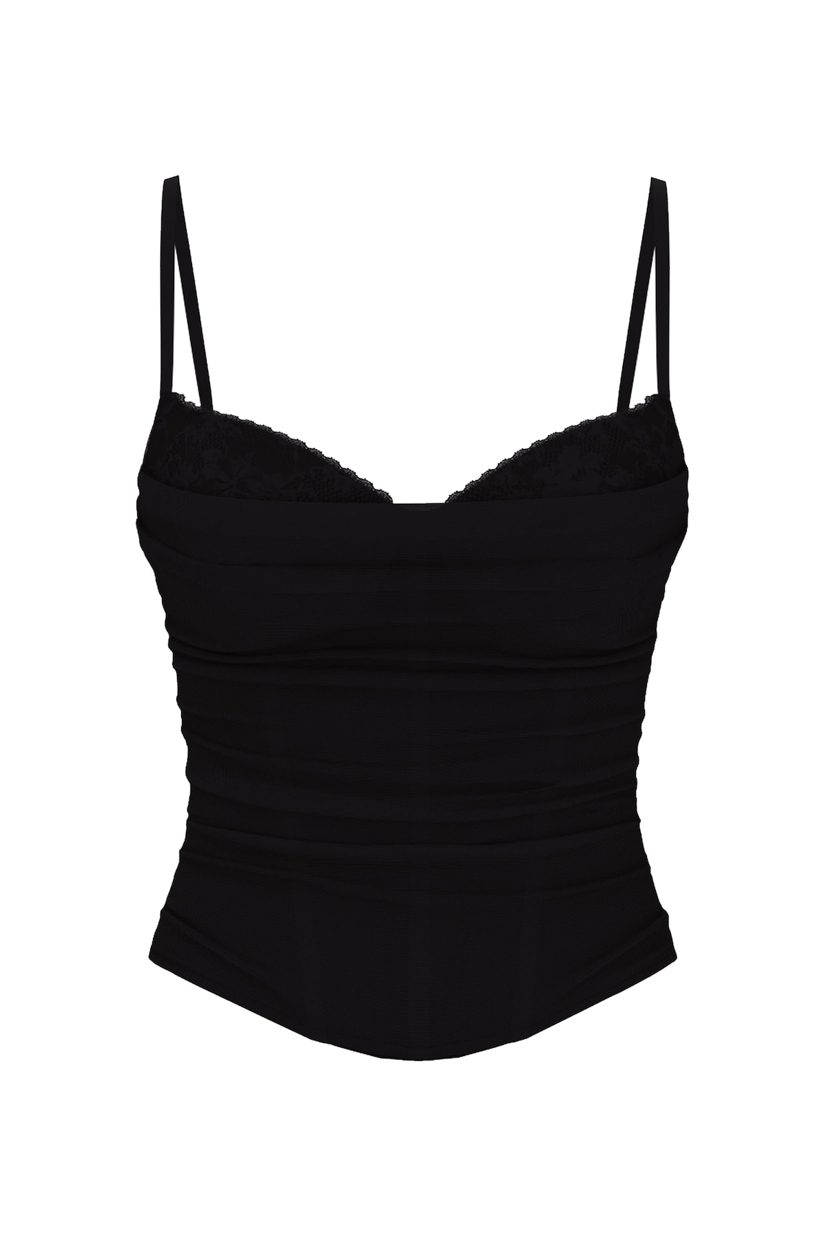Alternative view of Ally Mesh Peekaboo Bustier