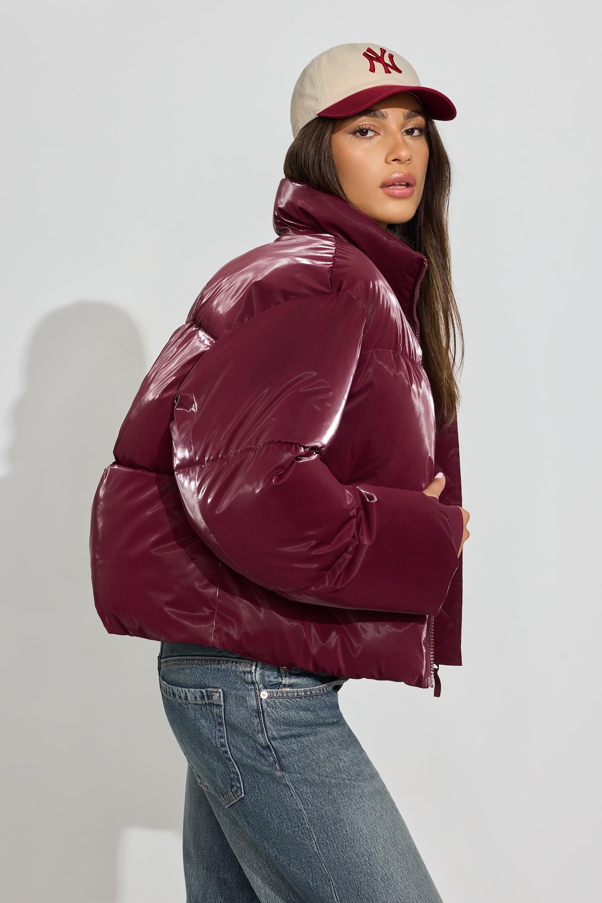 Alternative view of Shiny Puffer Jacket
