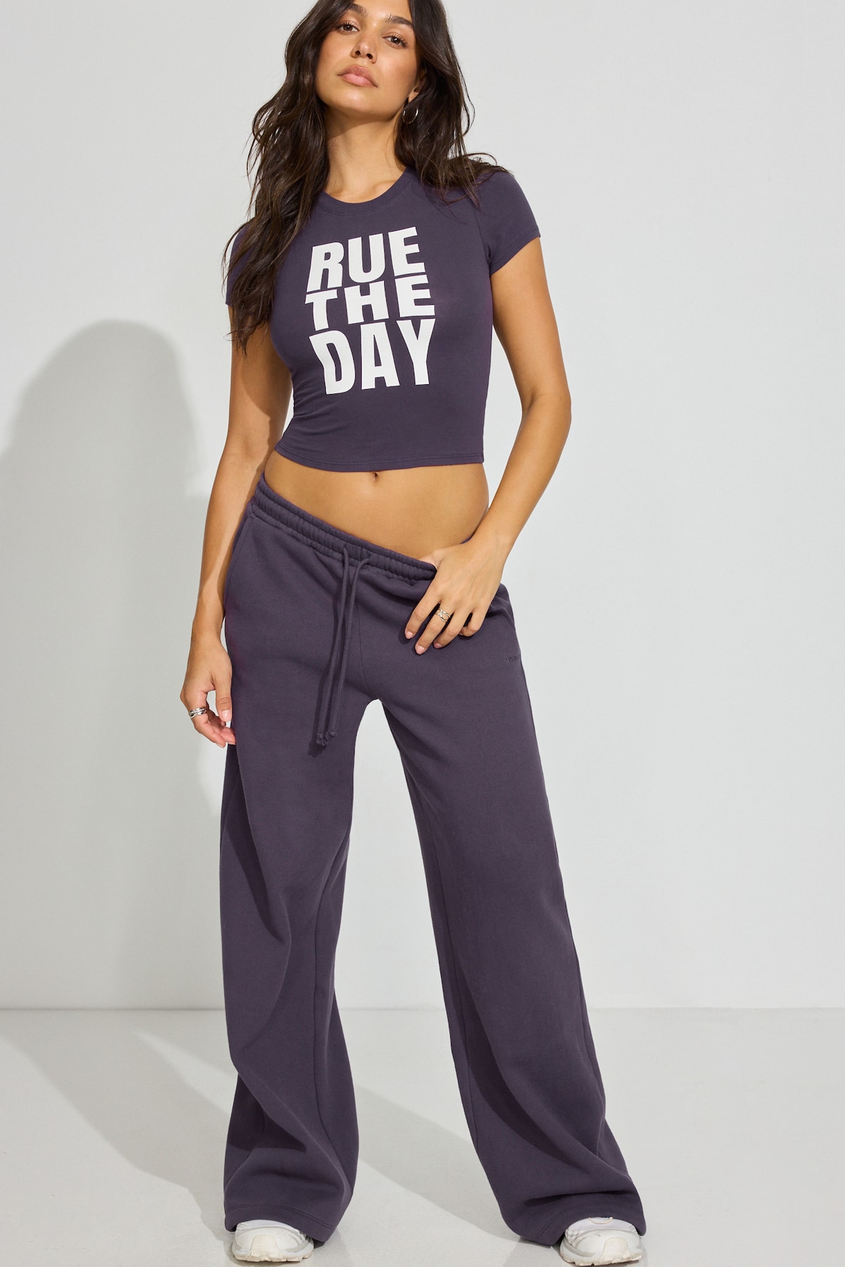 Alternative view of SuperSoft Cropped Crewneck T-Shirt