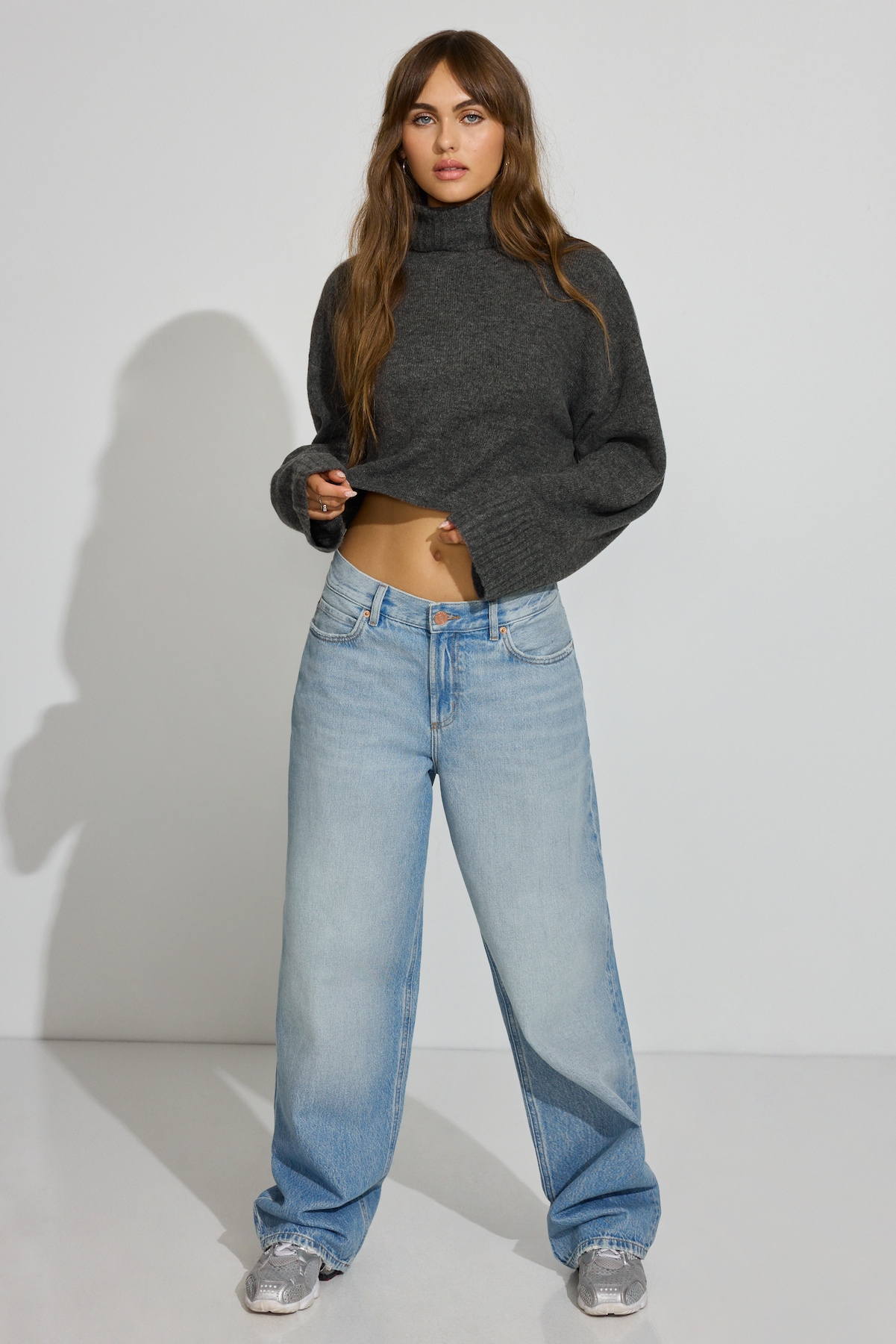 Alternative view of Spongy Cropped Turtleneck