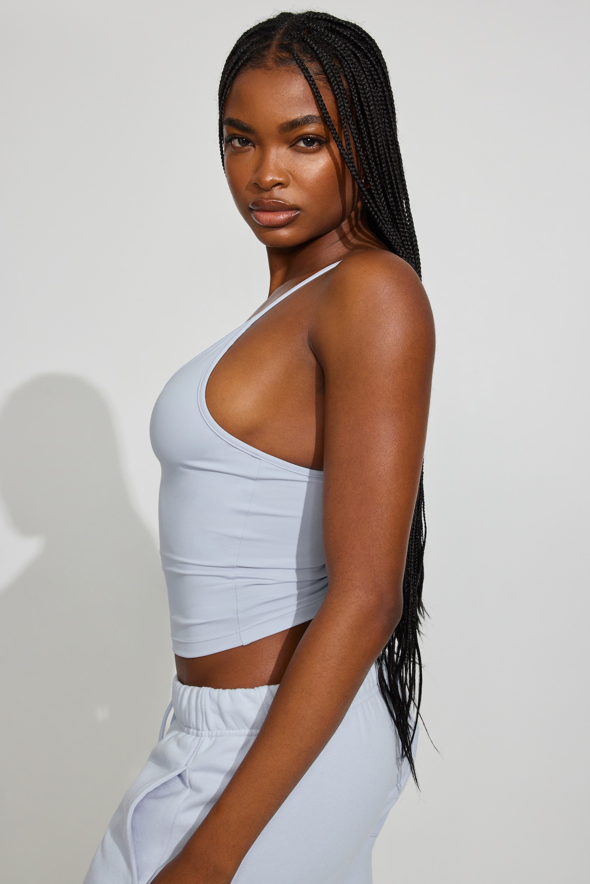 Alternative view of Sleek Deep V-Neck Cami Top