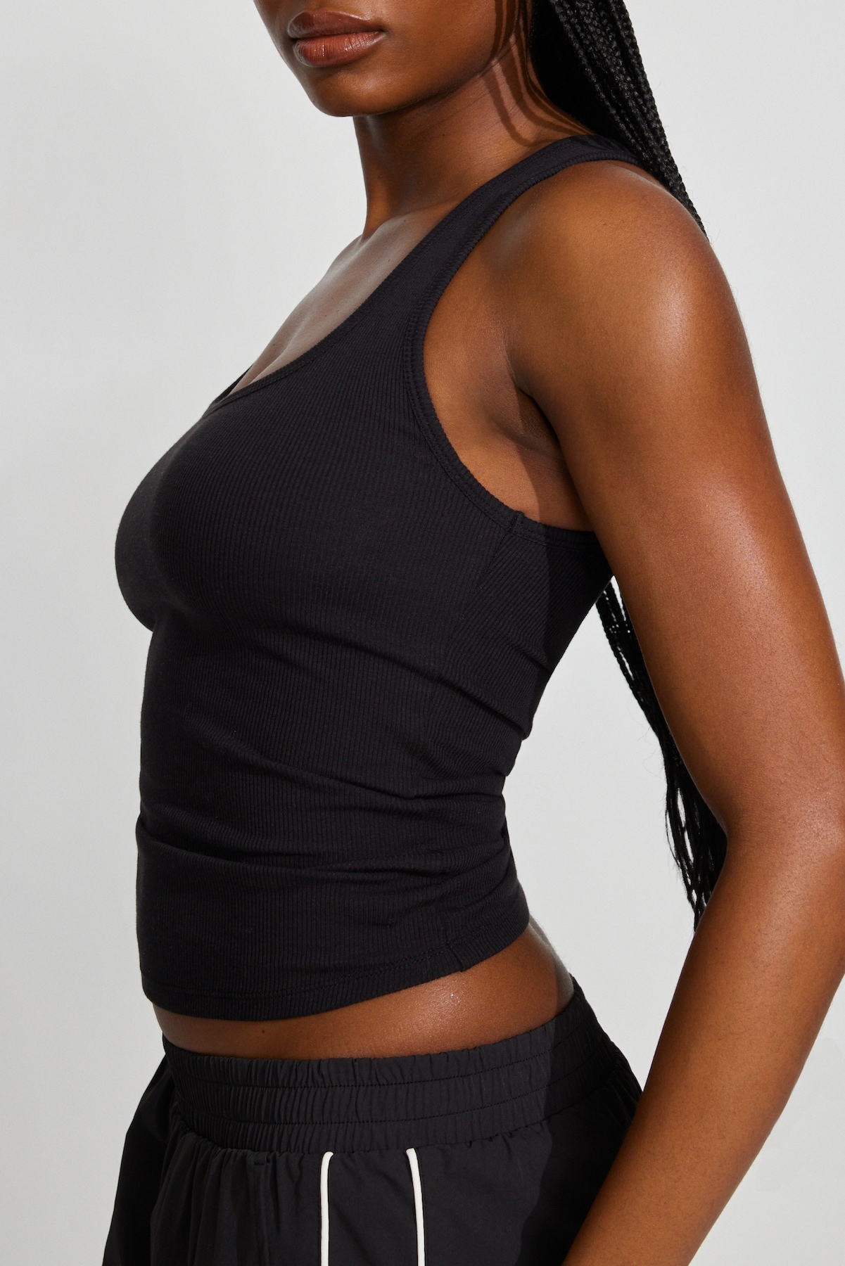 Alternative view of SnatchRib Scoop Tank Top