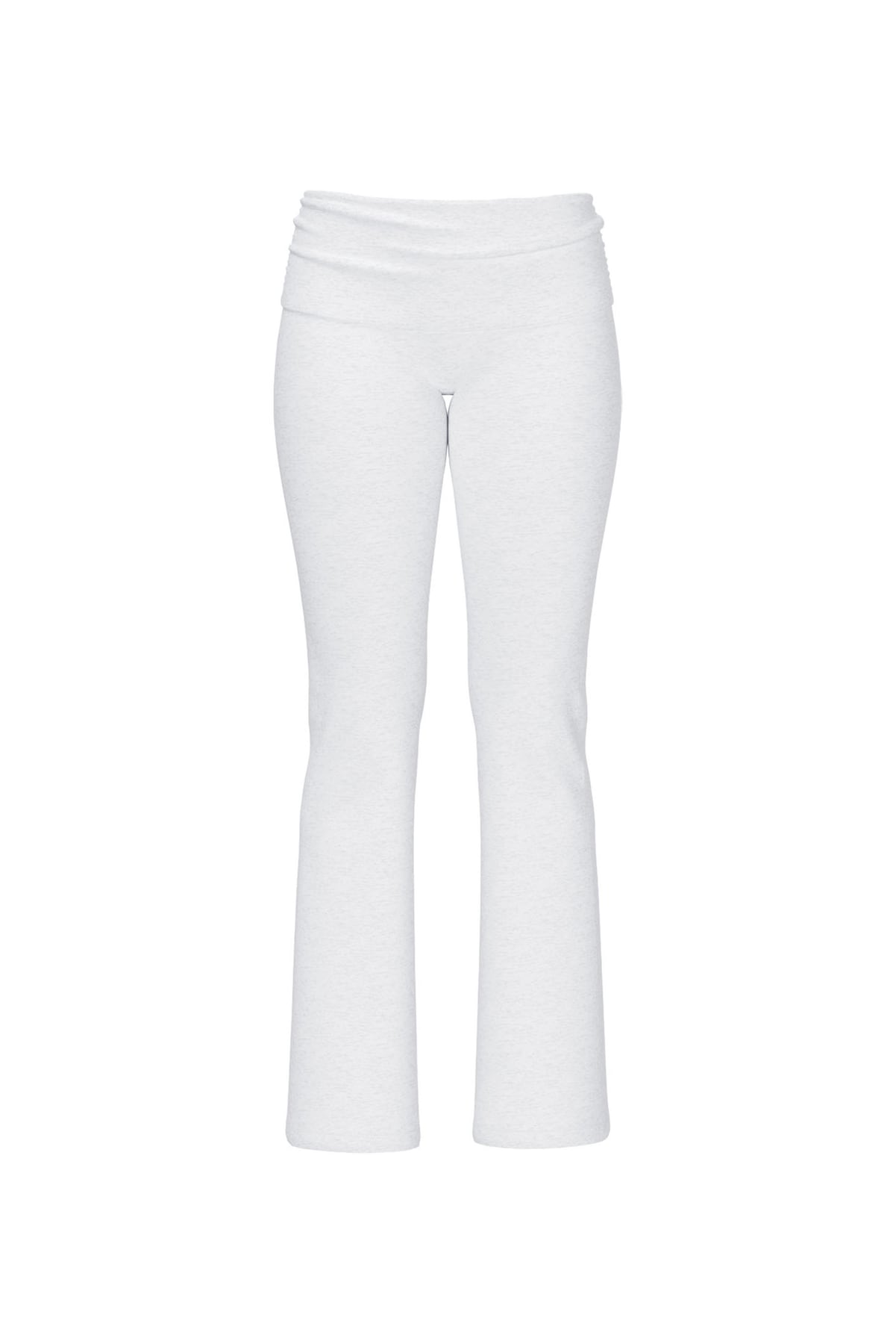 Alternative view of Soft Cotton Fold Over Flare Pants