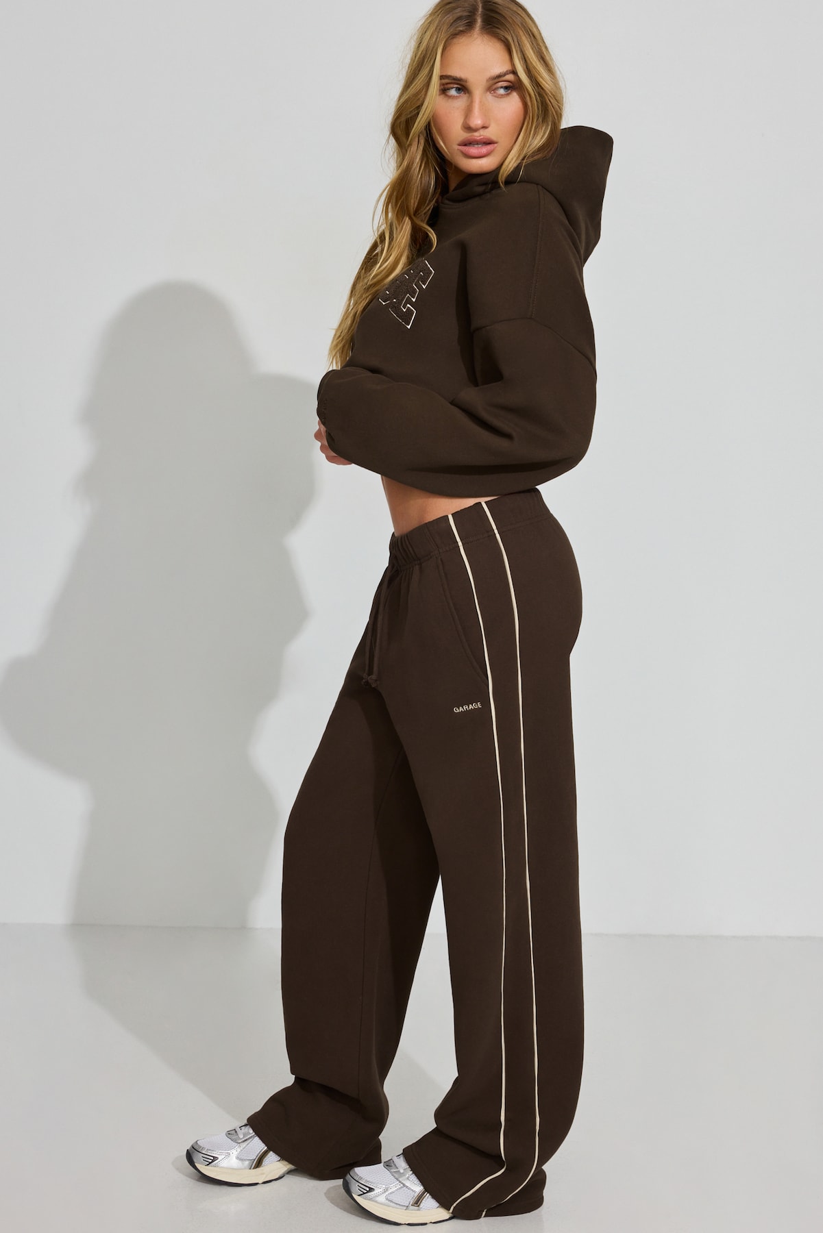 Alternative view of UltraFleece Straight Leg Sweatpants With Piping