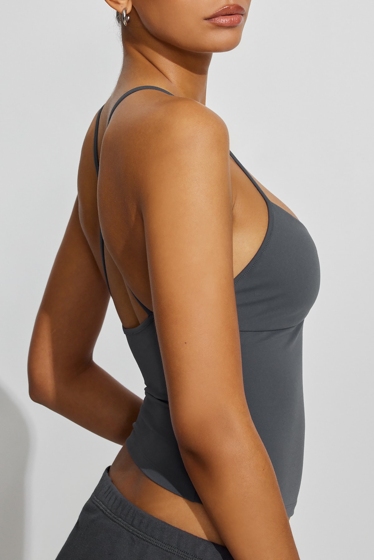 Alternative view of Sleek Underbust Crossback Cami Top