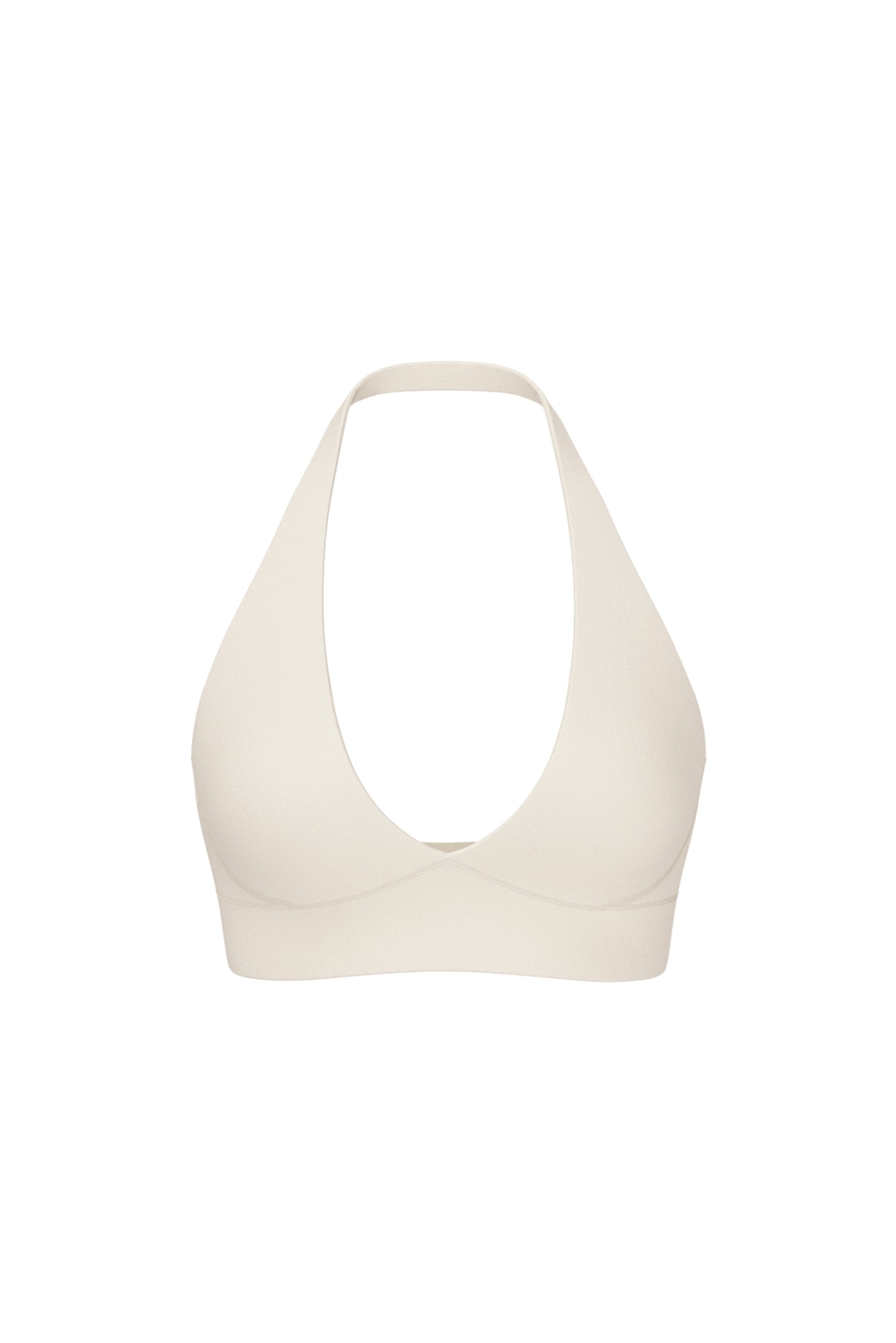 Alternative view of Active Plunge Halter Bra